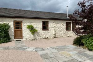 front view of the bothy cottage